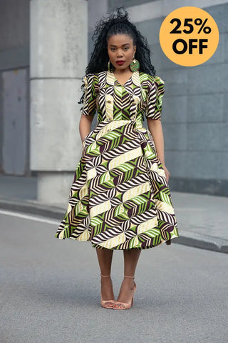 ABISOLA GOLD DRESS Women’s Dress