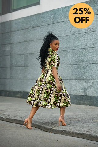 ABISOLA GOLD DRESS Women’s Dress