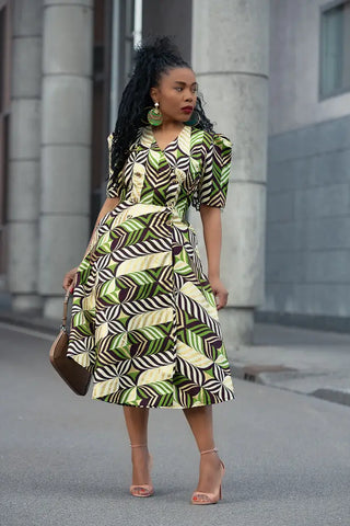 ABISOLA GOLD DRESS Women’s Dress