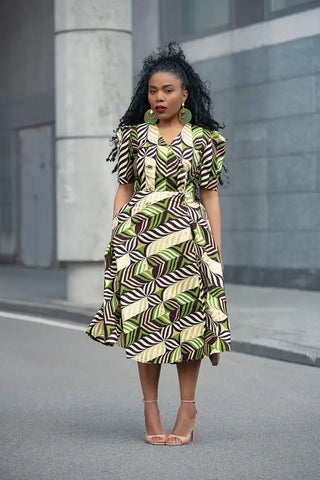 ABISOLA GOLD DRESS Women’s Dress