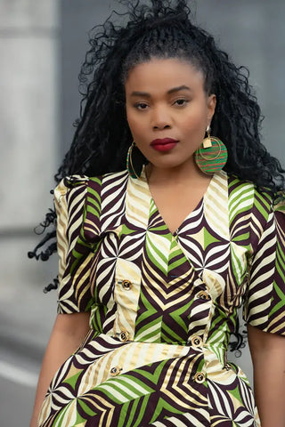 ABISOLA GOLD DRESS Women’s Dress