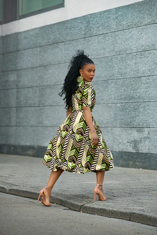 ABISOLA GOLD DRESS Women’s Dress