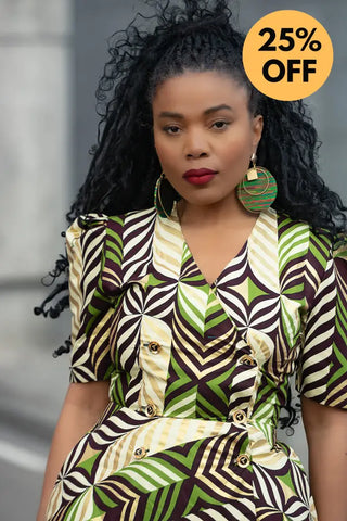 ABISOLA GOLD DRESS Women’s Dress