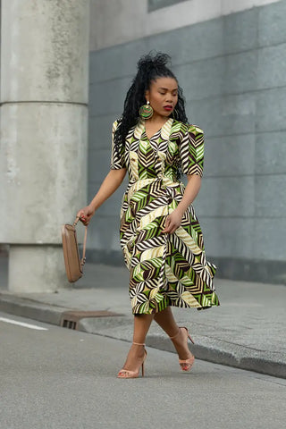 ABISOLA GOLD DRESS Women’s Dress