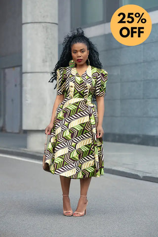 ABISOLA GOLD DRESS Women’s Dress