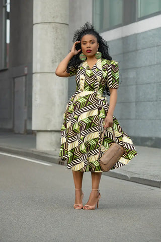 ABISOLA GOLD DRESS Women’s Dress