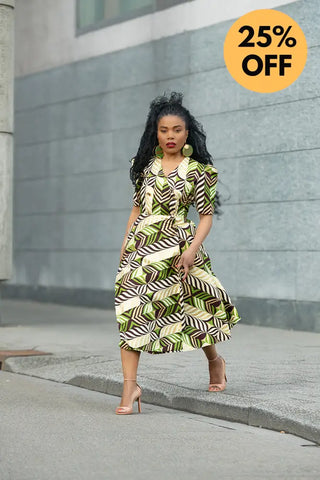 ABISOLA GOLD DRESS Women’s Dress