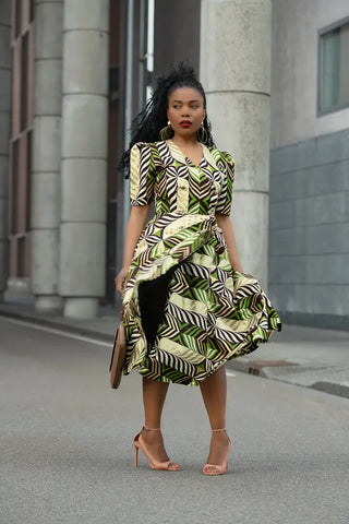 ABISOLA GOLD DRESS Women’s Dress