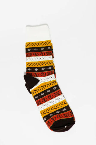 ABUJA BOGOLAN SOCKS UK 4-8/EU 36-41