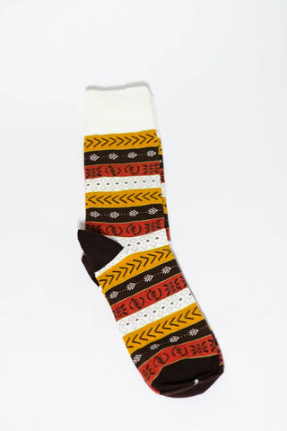 ABUJA BOGOLAN SOCKS UK 4-8/EU 36-41
