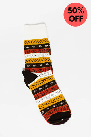 ABUJA BOGOLAN SOCKS UK 4-8/EU 36-41