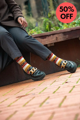 ABUJA BOGOLAN SOCKS UK 4-8/EU 36-41