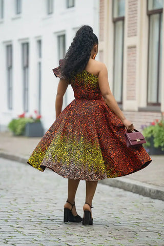 ADAEZE BROWN DRESS Women’s Dress