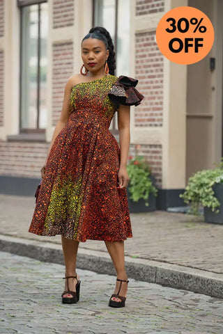 ADAEZE BROWN DRESS Women’s Dress