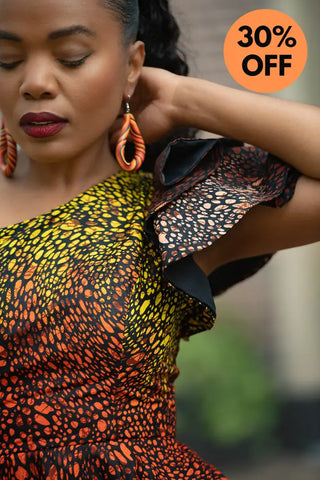 ADAEZE BROWN DRESS Women’s Dress