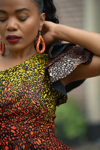 ADAEZE BROWN DRESS Women’s Dress