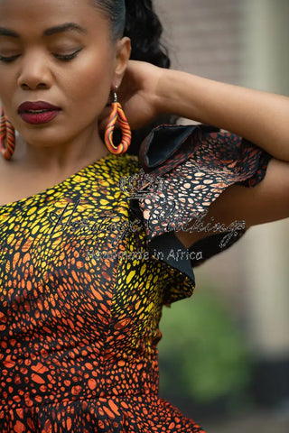 ADAEZE BROWN DRESS Women’s Dress
