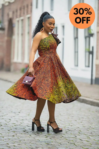 ADAEZE BROWN DRESS Women’s Dress