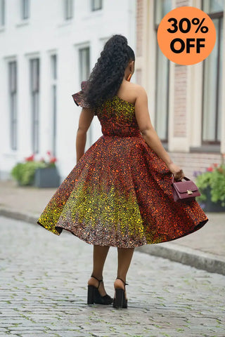 ADAEZE BROWN DRESS Women’s Dress