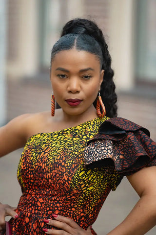 ADAEZE BROWN DRESS Women’s Dress