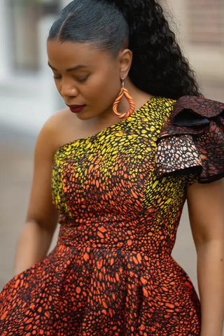 ADAEZE BROWN DRESS Women’s Dress