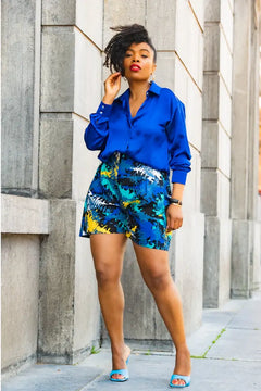 Alice Blue Short