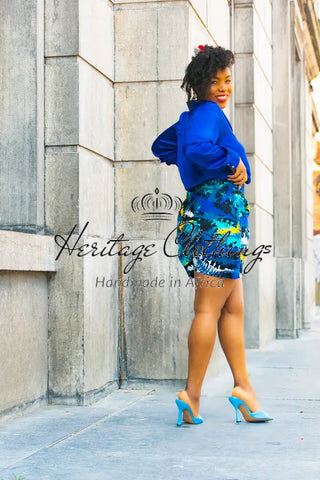 Alice Blue Short