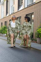 Althea Tribal Print Kimono Coats & Jackets