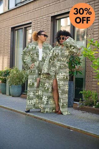 Althea Tribal Print Kimono Coats & Jackets