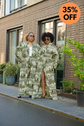 Althea Tribal Print Kimono Coats & Jackets