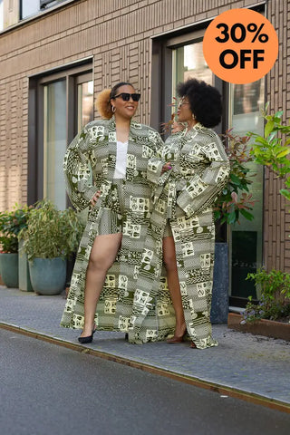 Althea Tribal Print Kimono Coats & Jackets