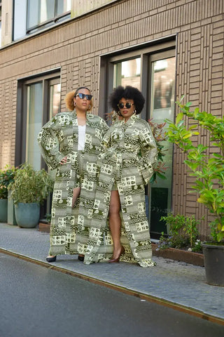 Althea Tribal Print Kimono Coats & Jackets