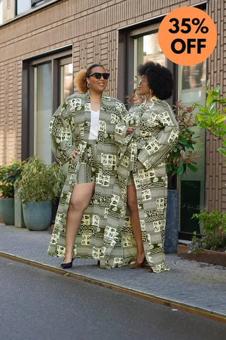 Althea Tribal Print Kimono Coats & Jackets