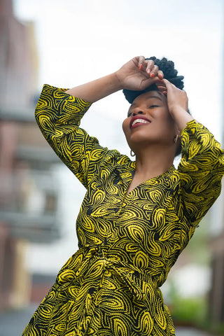 Amahle Yellow Dress Dresses