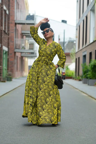 Amahle Yellow Dress Dresses