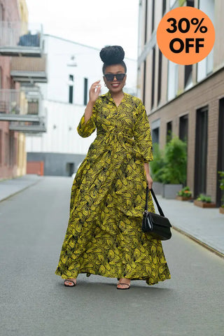 Amahle Yellow Dress Dresses