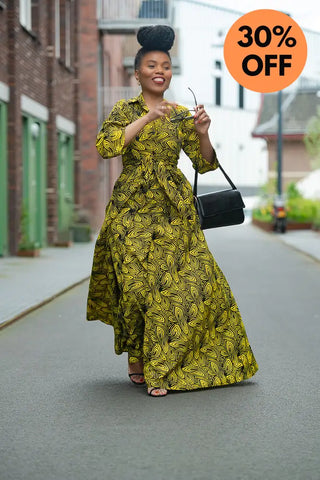 Amahle Yellow Dress Dresses