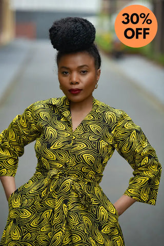 Amahle Yellow Dress Dresses