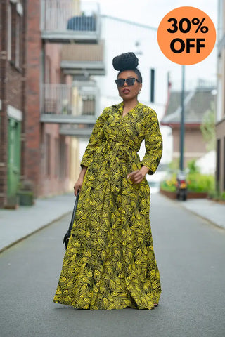 Amahle Yellow Dress Dresses