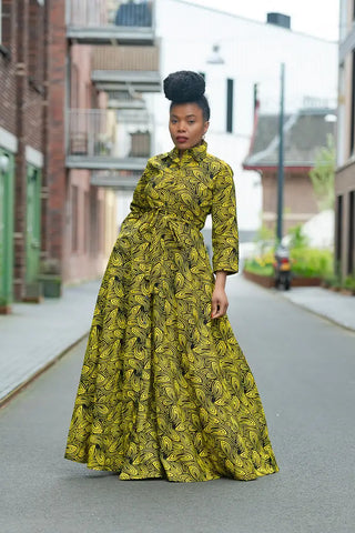 Amahle Yellow Dress Dresses