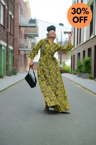 Amahle Yellow Dress Dresses