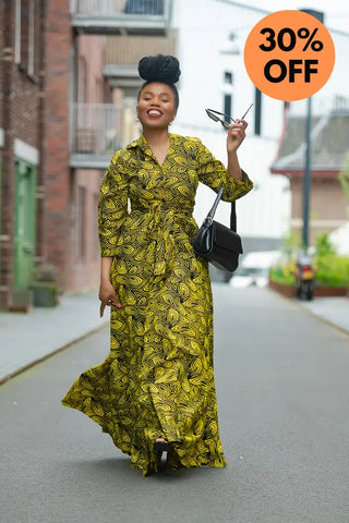 Amahle Yellow Dress Dresses