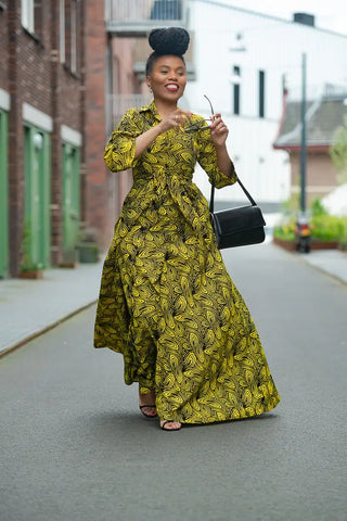 Amahle Yellow Dress Dresses