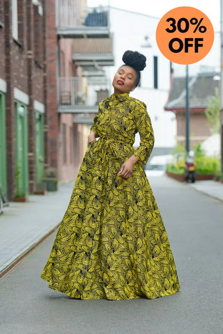 Amahle Yellow Dress Dresses