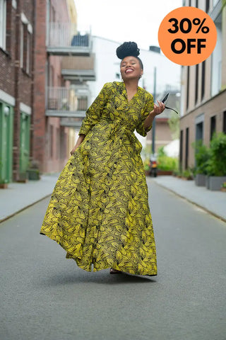 Amahle Yellow Dress Dresses