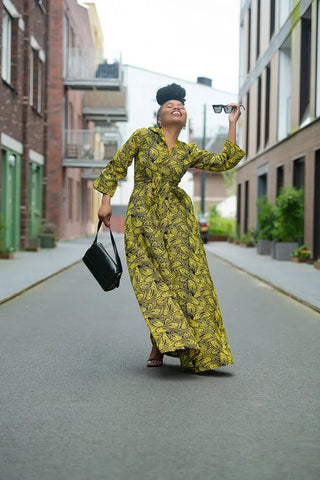 Amahle Yellow Dress Dresses