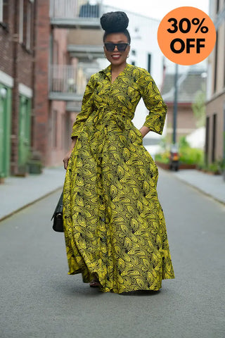 Amahle Yellow Dress Dresses