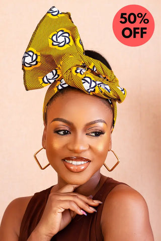 Amahle Yellow Headwrap Accessories