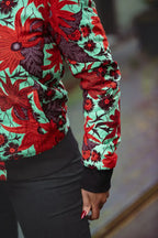 Amma Black And Red Reversal Jacket