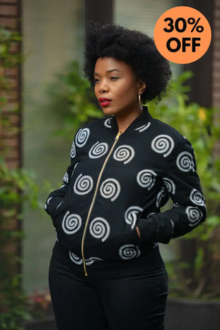 Amma Black And Red Reversal Jacket